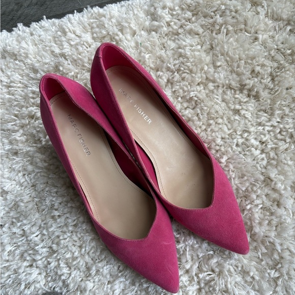 Marc Fisher Shoes - Marc Fisher Suede Heels